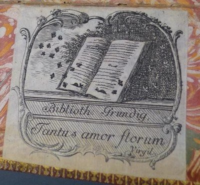 Exlibris Christoph Gottlob Grundig