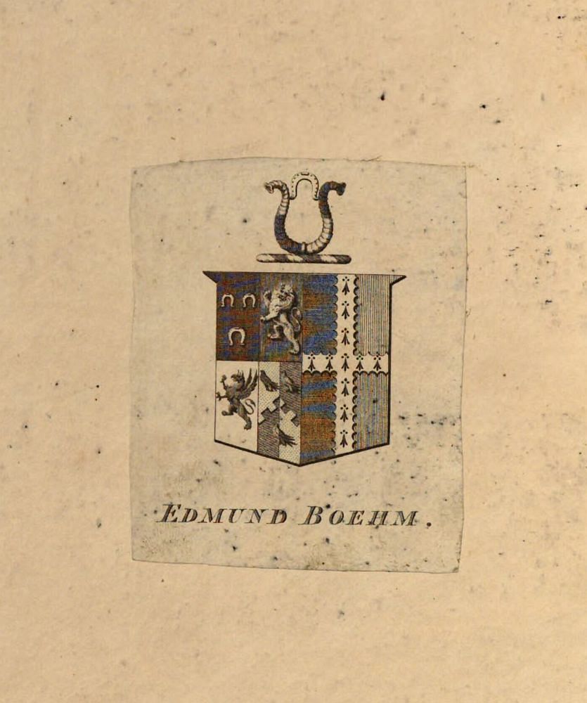 Exlibris Edmund Boehm