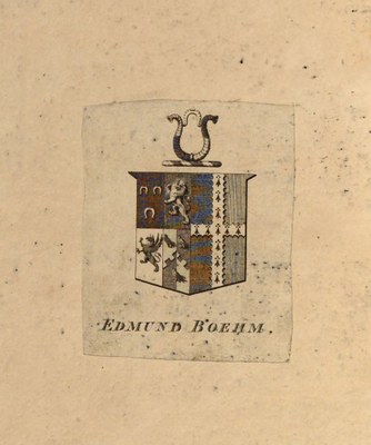 Exlibris Edmund Boehm