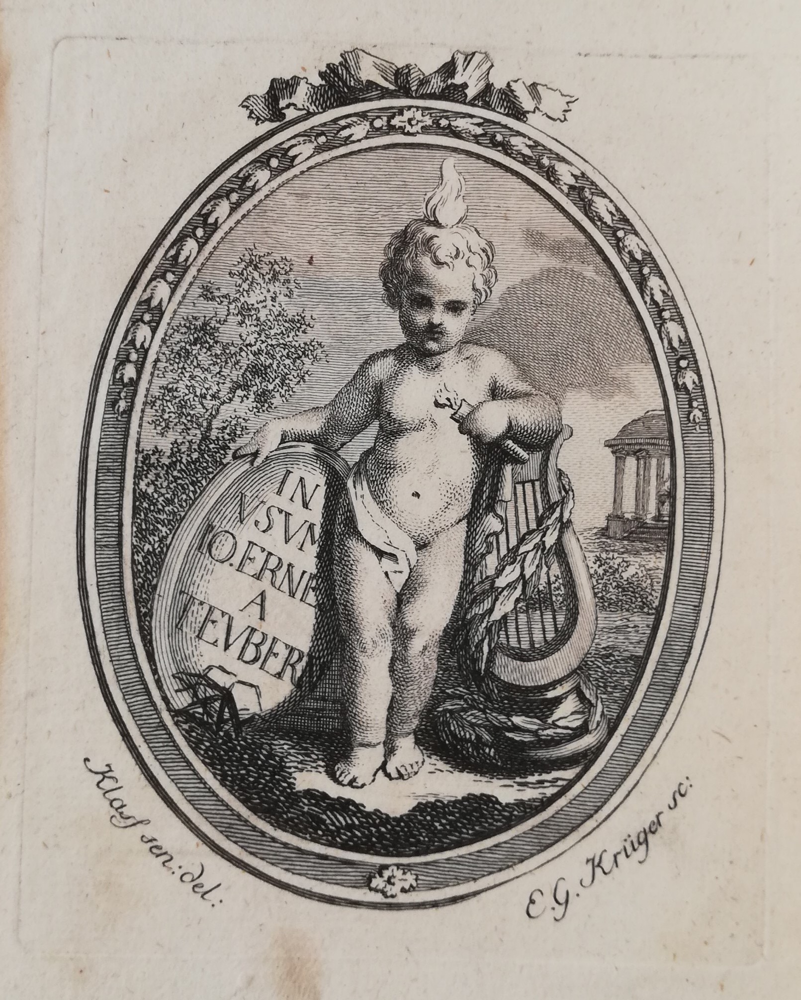 Exlibris Hanns Ernst von Teubern 