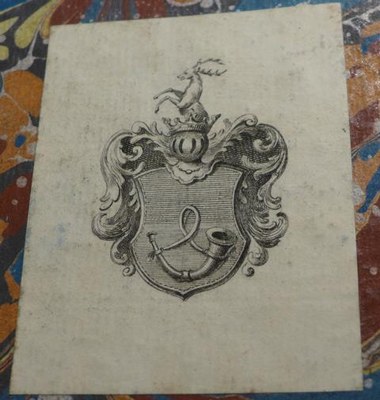 Exlibris Johann Gottfried von Hoyer (1726-1802)