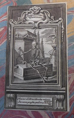 Exlibris Moritz Karl Christian Woog