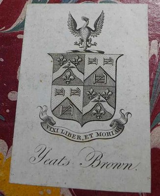 Exlibris Yeats Brown