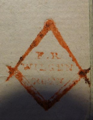 Stempel (Friedrich Reinhold Wilgenroth?)