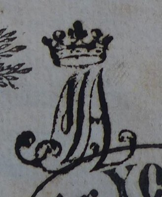 Stempel Prinzliche Sekundogenitur-Bibliothek (Dresden)