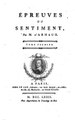 Titelblatt Tieck-Exemplar