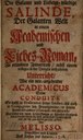 Titelblatt Tieck-Exemplar