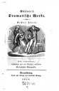 Titelblatt Tieck-Exemplar
