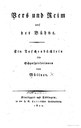 Titelblatt Beispiel-Exemplar