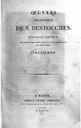 Titelblatt Tieck-Exemplar