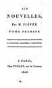 Titelblatt Tieck-Exemplar