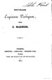 Titelblatt Beispiel-Exemplar
