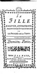Titelblatt Tieck-Exemplar