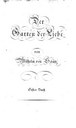 Titelblatt Tieck-Exemplar