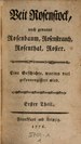 Titelblatt Tieck-Exemplar