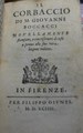 Titelblatt Tieck-Exemplar
