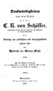 Titelblatt Tieck-Exemplar