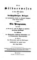 Titelblatt Tieck-Exemplar