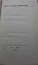 Titelblatt Tieck-Exemplar