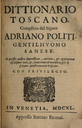 Titelblatt Tieck-Exemplar