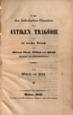 Titelblatt Tieck-Exemplar