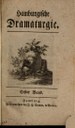 Titelblatt Tieck-Exemplar