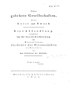 Titelblatt Tieck-Exemplar