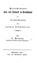Titelblatt Tieck-Exemplar