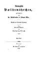 Titelblatt Tieck-Exemplar