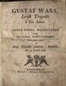 Titelblatt Tieck-Exemplar