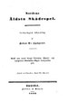 Titelblatt Tieck-Exemplar