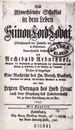Titelblatt Tieck-Exemplar