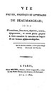 Titelblatt Tieck-Exemplar