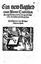Titelblatt Tieck-Exemplar