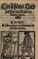 Titelblatt Tieck-Exemplar