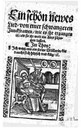 Titelblatt Tieck-Exemplar