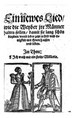 Titelblatt Tieck-Exemplar