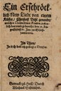 Titelblatt Tieck-Exemplar