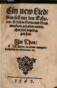 Titelblatt Tieck-Exemplar