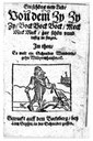 Titelblatt Tieck-Exemplar
