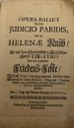 Titelblatt Tieck-Exemplar