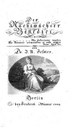 Titelblatt Tieck-Exemplar