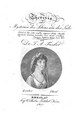 Titelblatt Tieck-Exemplar
