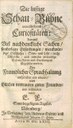 Titelblatt Beispiel-Exemplar