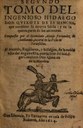 Titelblatt Tieck-Exemplar