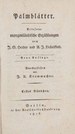 Titelblatt Beispiel-Exemplar
