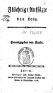 Titelblatt Beispiel-Exemplar