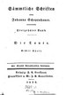 Titelblatt Tieck-Exemplar