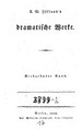 Titelblatt Tieck-Exemplar
