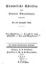 Titelblatt Tieck-Exemplar